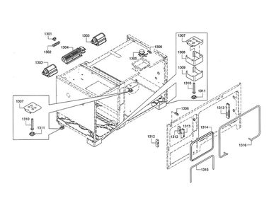 Blower Motor Diagram and Parts List for PRD48JDSGU 08 Thermador Range