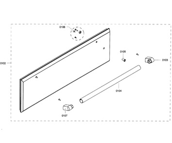 Part Location Diagram of 00667945 Bosch HANDLE-DOOR