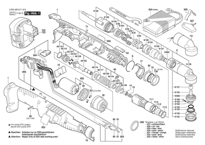 Part Location Diagram of 3609202B02 Bosch Wiring Harness