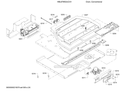 Part Location Diagram of 11019181 Bosch TRIMPLATE