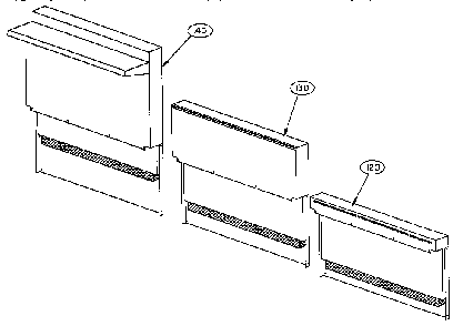 Trim Assemblies Diagram and Parts List for GCRG364GL  Thermador Range