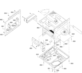 Part Location Diagram of 00658500 Bosch SEALING STRIP