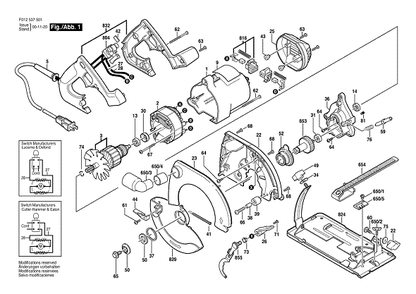 Part Location Diagram of 2610968653 Bosch Spacer