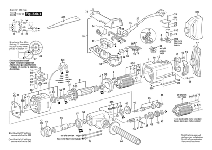 Part Location Diagram of 2914201508 Bosch Tool SCREW