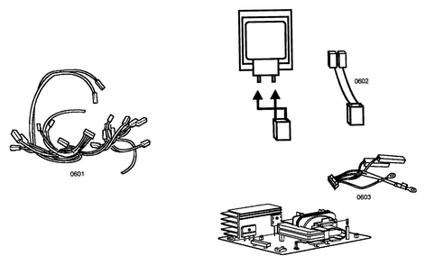 Wiring Diagram and Parts List for HBL5720UC 02 Bosch Microwave