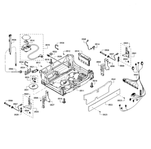Part Location Diagram of 00754866 Bosch Door Spring Kit