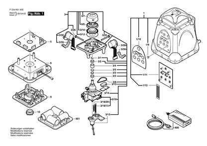 Part Location Diagram of 2610A07605 Bosch ENCODER$ MACHINED