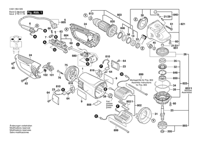 Part Location Diagram of 160059107A Bosch Air Distributor