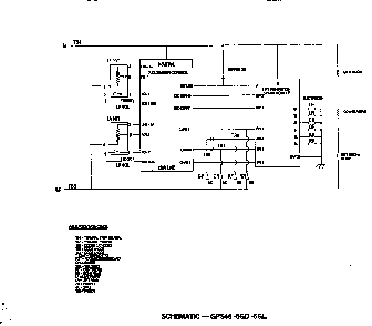 Section 1 Diagram and Parts List for GPS486GL  Thermador Cooktop