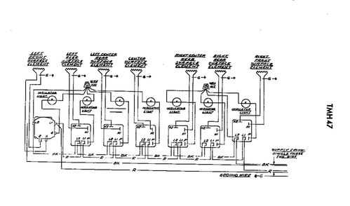 Section 2 Diagram and Parts List for TMH46  Thermador Cooktop