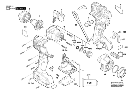 Part Location Diagram of 1604601037 Bosch Tool RETAINING RING