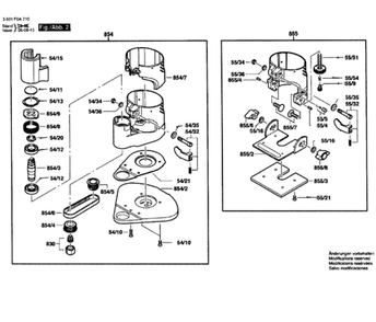 Bosch Pr20evsk 2 Diagram and Parts List for PR20EVSK  Bosch Router