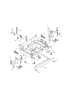Base Diagram and Parts List for SHU5316UC 11 Bosch Dishwasher