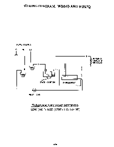 Wiring Diagram Diagram and Parts List for WD27QB  Thermador Warming Drawer