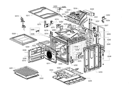 Part Location Diagram of 11010023 Bosch VENTILATION DUCT