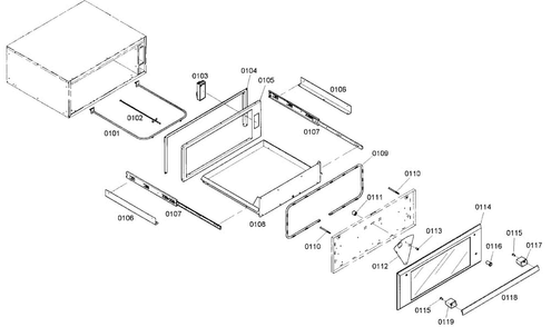 Part Location Diagram of 00643009 Bosch CONTROL UNIT