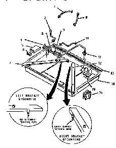 Section 4 Diagram and Parts List for GGCV3602  Thermador Cooktop