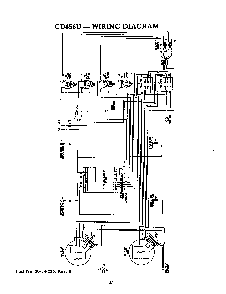 Wiring Diagram Diagram and Parts List for CD456U  Thermador Cooktop