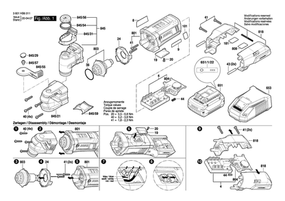 Part Location Diagram of 2601020017 Bosch Tool SEALING CAP