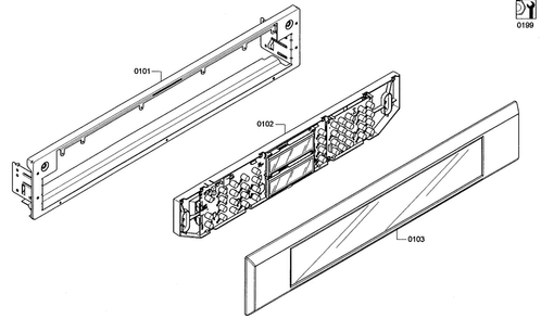 Part Location Diagram of 00702535 Bosch INTERFACE