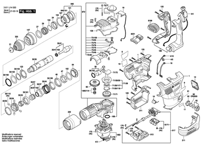 Part Location Diagram of 1600A012MV Bosch Tool COVER PIPE