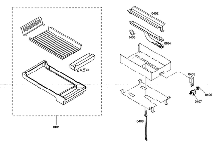 Part Location Diagram of 00602679 Bosch BRACKET