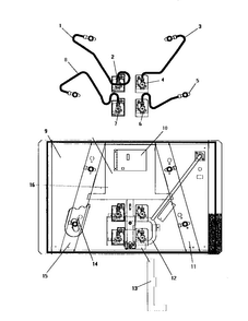 Section 7 Diagram and Parts List for GGNCV30  Thermador Cooktop