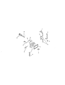 Dispenser Diagram and Parts List for SMI7052US 08 Bosch Dishwasher