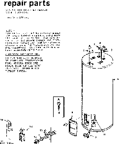 Part Location Diagram of 8000001 Maytag Tank w/jackt