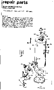 Replacement Parts Diagram and Parts List for 153331512  Kenmore Water Heater
