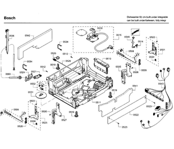 Part Location Diagram of 12009544 Bosch CONTROL MODULE PROGRAMME