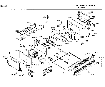 Compressor Diagram and Parts List for B30IR800SP 01 Bosch Refrigerator