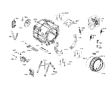 Drum/power module Diagram and Parts List for WAW285H2UC 14 Bosch Washer