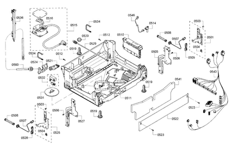 Part Location Diagram of 00752735 Bosch CONTROL MODULE PROGRAMME