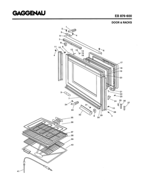 Part Location Diagram of 00291100 Bosch Strip
