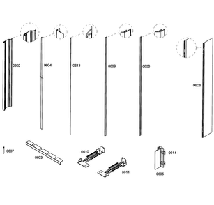 Part Location Diagram of 00670076 Bosch MOUNTING SET