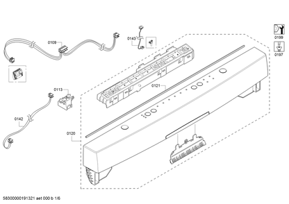 Part Location Diagram of 18020053 Bosch INSTALLATION INSTRUC