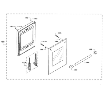 Part Location Diagram of 00666828 Bosch HANDLE-DOOR