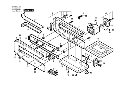 Part Location Diagram of 2615631044 Dremel Grommet