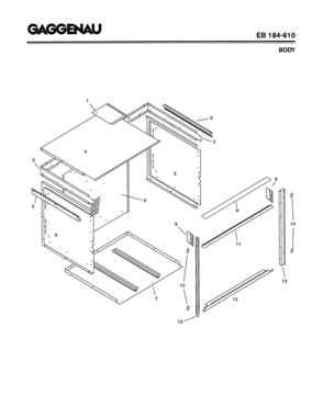 Part Location Diagram of 00234502 Bosch CASE-REAR PART