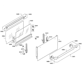 Part Location Diagram of 00612596 Bosch PANEL