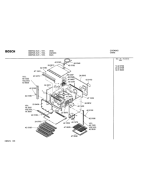 04 - BODY Diagram and Parts List for HBN745AUC(FD8207-)  Bosch 