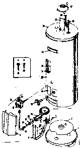 Part Location Diagram of 5037 Maytag Base