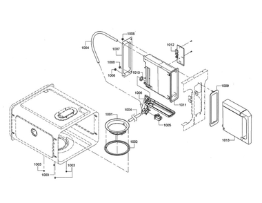 Part Location Diagram of 00647509 Bosch PC BOARD