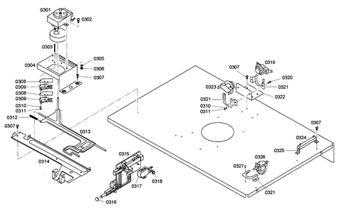 Latch Diagram and Parts List for HBN646AUC 01 Bosch Wall Oven