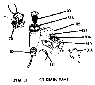 Section 8 Diagram and Parts List for CP10  Thermador Dishwasher
