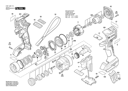 Part Location Diagram of 1619PS0746 Bosch Tool COMPRESSION SPRING