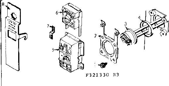 Functional Replacement Parts Diagram and Parts List for 153321370  Kenmore Water Heater