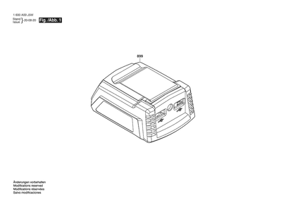 Figure 6 Diagram and Parts List for 3601FC2010 GKF18V-25 Bosch Router