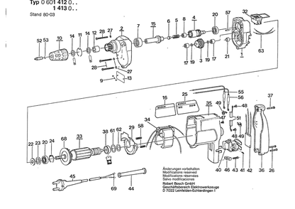 Part Location Diagram of 2601110110 Bosch Sticker